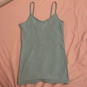 forever 21 light blue cami/tank top